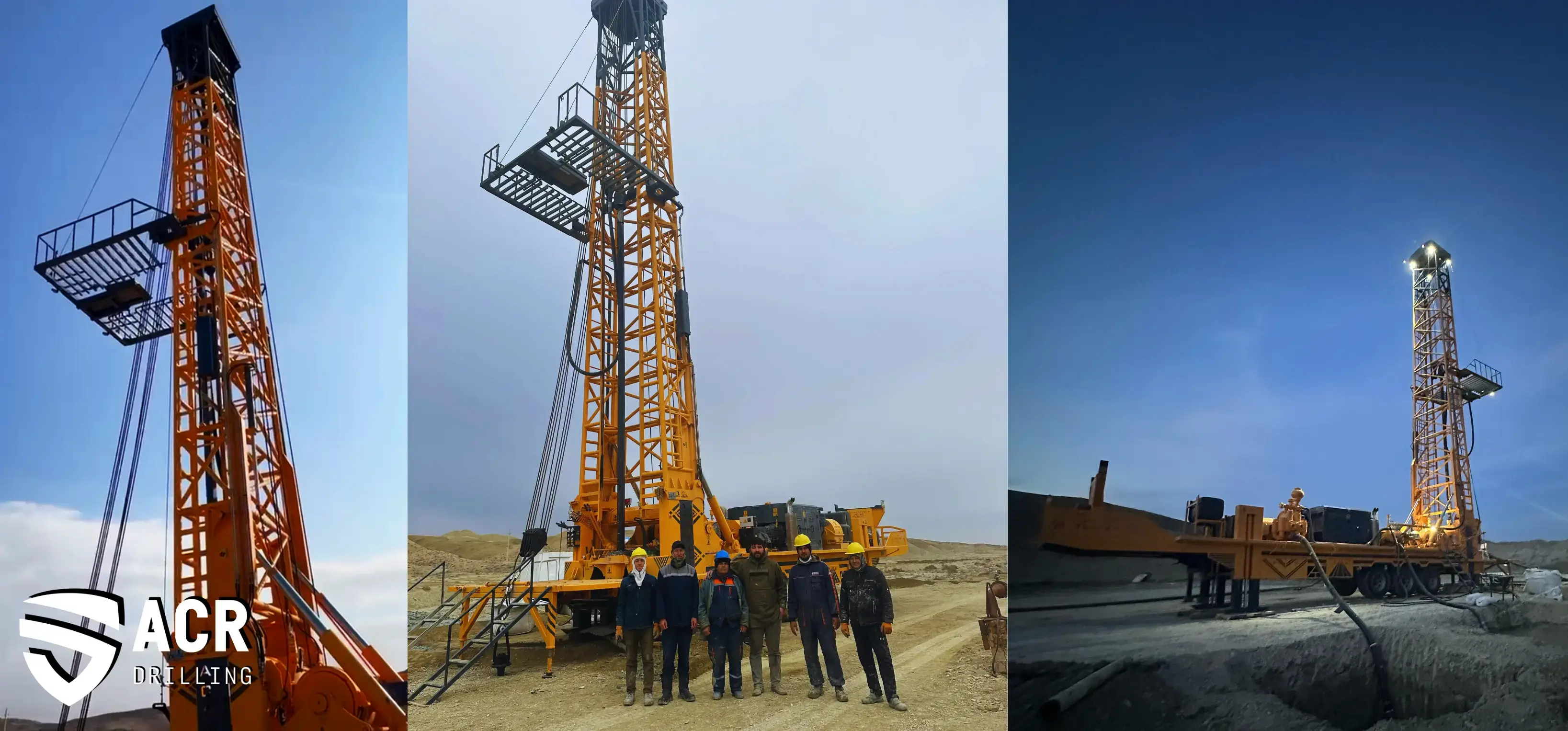 Гигантская поставка от ACR Drilling в Туркменистан: серия ACR-1500D для проектов в области водоснабжения и горнодобывающей промышленности